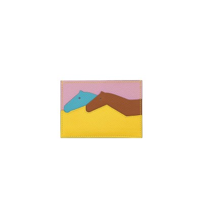 HERMÈS LES PETITS CHEVAUX CARD HOLDER H078320CAAA (11*7cm)